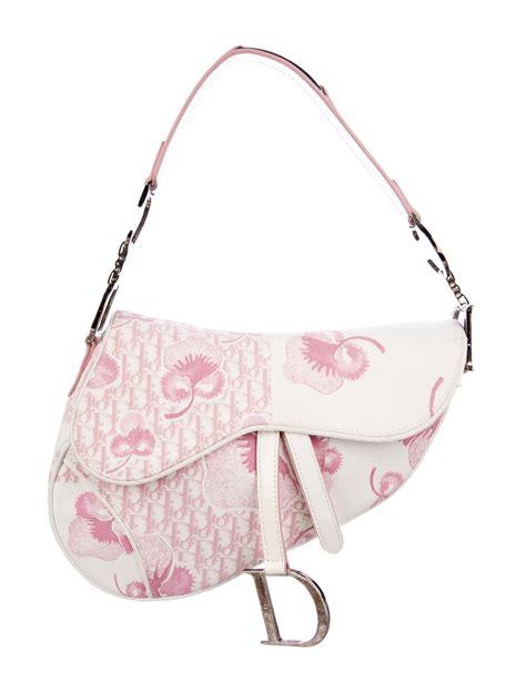 dior saddle bag pink price|dior pink canvas saddle bag.